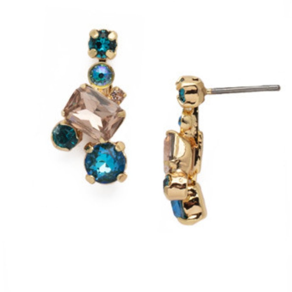SORRELLI - South Pacific- Classic Geo Drop Dangle Earrings- Discontinued